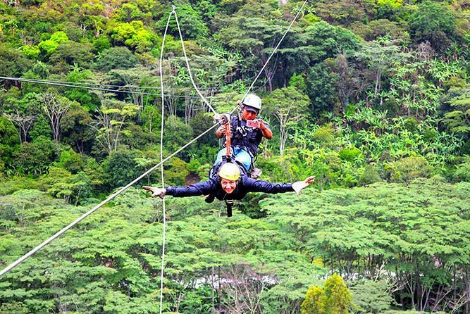 07 Day: Inca Jungle Adventure with Mountain Bike, Rafting, Zipline & Trek - Malaga Pass to Huamanmarca by mountain bike