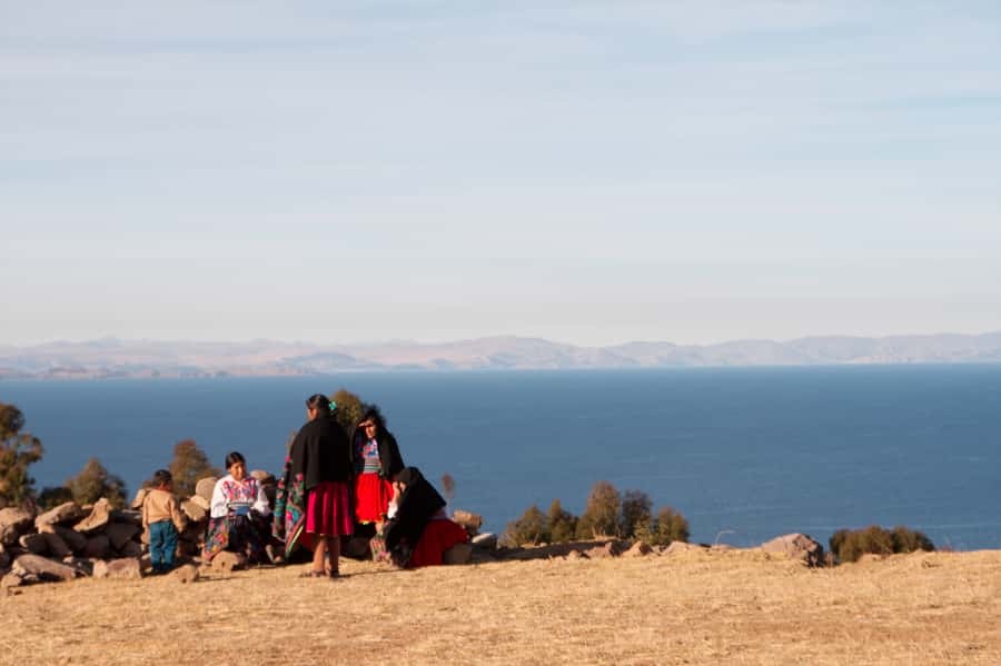 2-Day Amantani Island homestay overnight Tour from Puno - The long crossing to Amantani Island