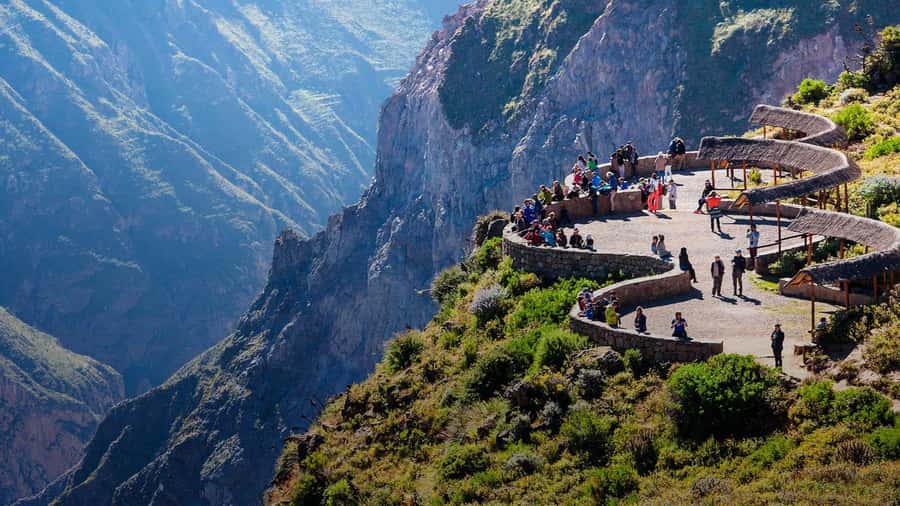 2-Day Tour Colca Canyon in Arequipa with end in Puno - Day one: Arequipa to Chivay through high country