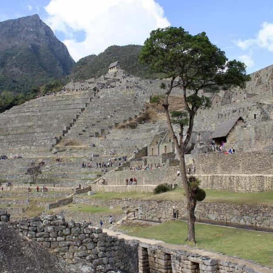 5-Day Classic Salkantay Trek to Machu Picchu return by Train - Day four: Llactapata and the approach to Aguas Calientes
