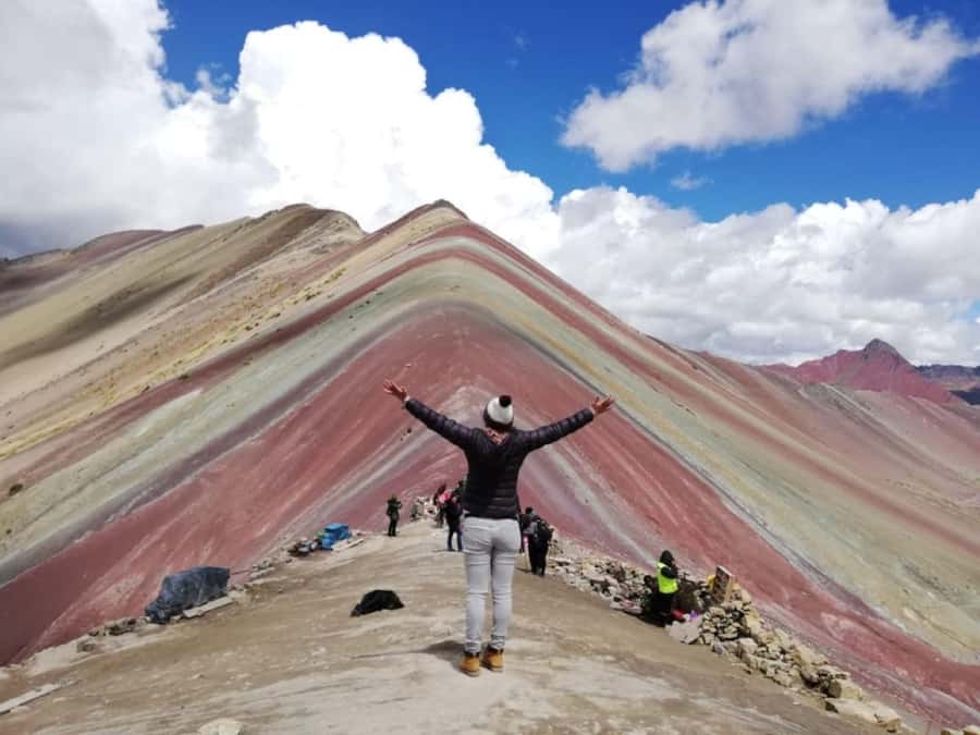 7 Colors Mountain - Returning to the parking area and lunch in Cusipata