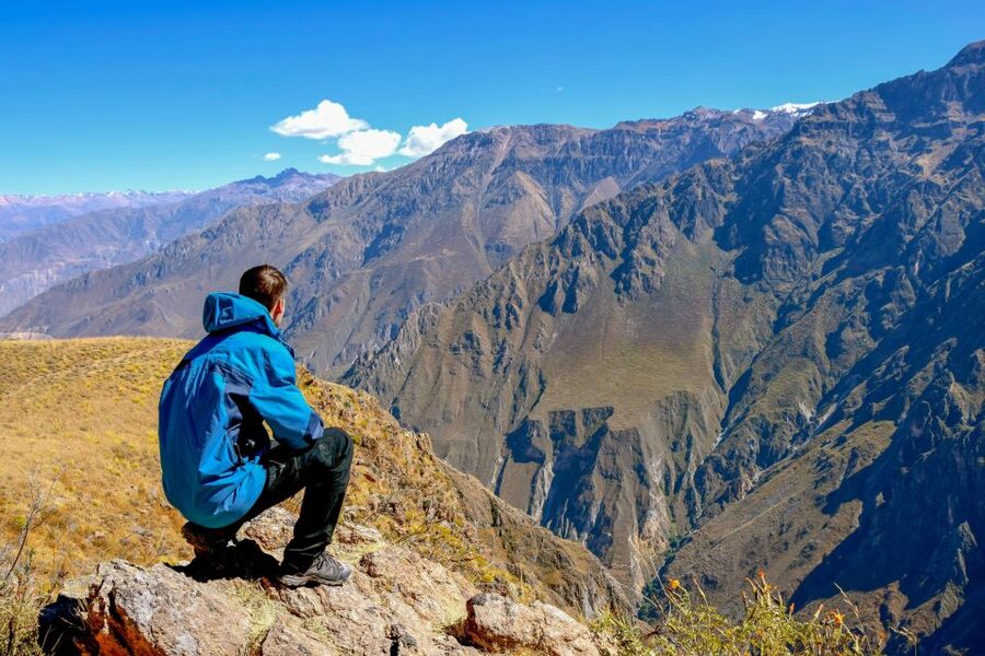 Andes: Colca Canyon Day-Trip - Fields, tombs, and Yanque before the condors