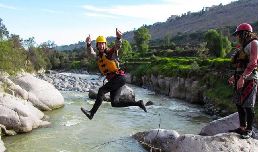 Arequipa: Chili River Rafting - The cold-water factor and the optional jump