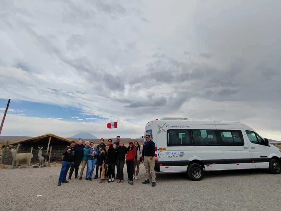 Arequipa: Full-Day Tour to Salinas Salt Lake - Lojen mini-volcanoes and natural pools
