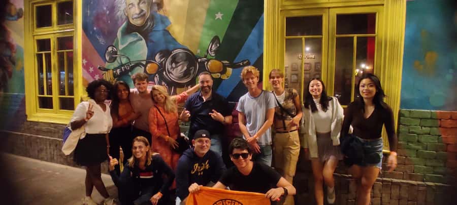 Arequipa: Pub Crawl with Skip-The-Line Access and Drinks - Starting beneath Arequipa Cathedral at 9 PM