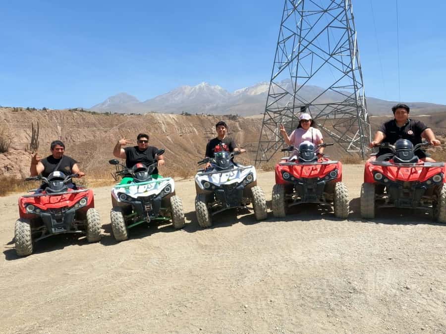 Arequipa: Quad Tour in Chilina Valley spectacular - From Templo de San Agustín to the Chilina Valley