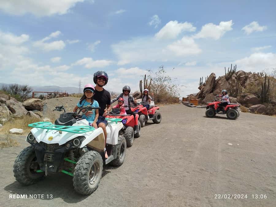 Arequipa: Quad Tour in Chilina Valley spectacular - Rock figures, river plants, and possible wildlife