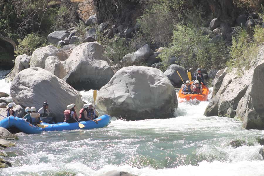 Arequipa: Rio Chili Rafting Tour with Snack - The drive through Chilina Valley