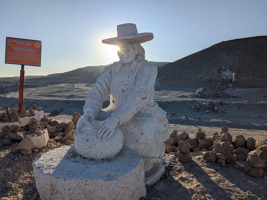 Arequipa | Tour of the Sillar Route + Culebrillas Canyon - The half-hour walk into Culebrillas Canyon