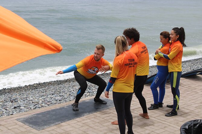 Beginner Surf Lesson in Lima, Perú - Pukana Surf school and finding the right beach spot