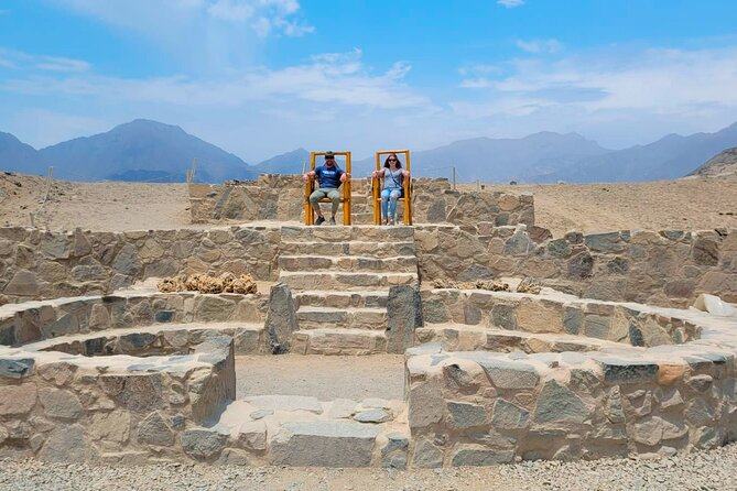 Caral The First Civilization in America - Full Day From Lima - Arriving at the Caral Archaeological Site