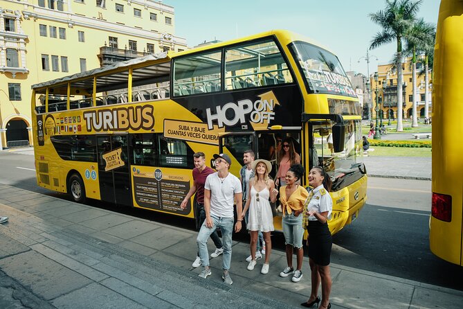 City Tour Panoramic Bus Departure from Larcomar - Pucllana connects Lima to its pre-Inka past