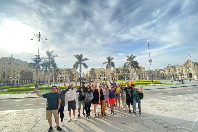 City Tour Panoramic Bus Departure from Larcomar - Jirón de la Unión and the Municipal Palace