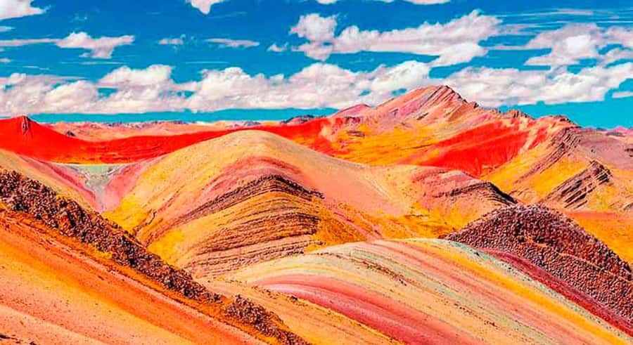 Colorful mountain tour Palcoyo | Cusco - The long ride back to Cusco