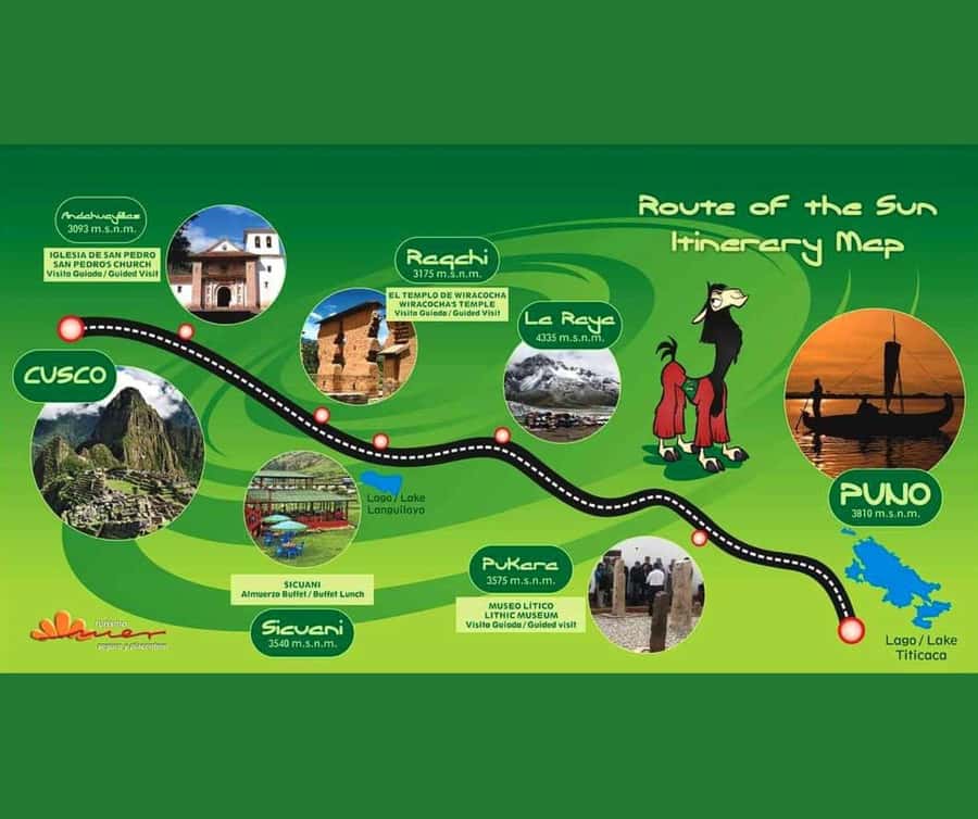 Cusco: Bus Turistico Puno Cusco con Tour y Buffet - Lunch in Sicuani