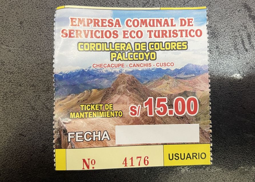 Cusco: Full-Day Palcoyo Rainbow Mountain All-Inclusive Tour - What the $36 price really covers