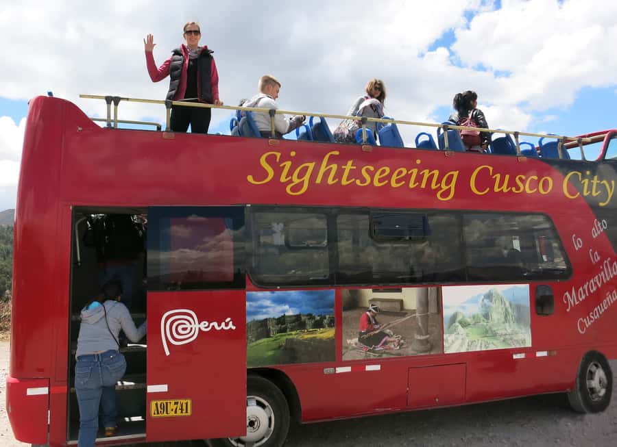 Cusco: Open-Top Bus City Tour - A fast introduction to Cusco from the upper deck
