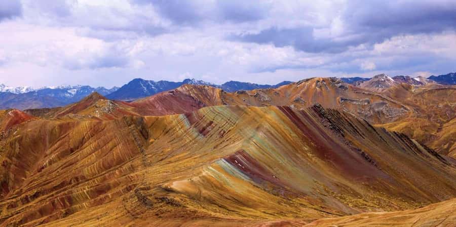 Cusco : Palcoyo - Rainbow Mountain Hidden Sister - Breakfast near Cusipata after the first two-hour ride