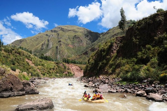 Cusco Rafting and Zipline Adventure - Getting ready for the Vilcanota River