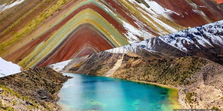 Cusco: Rainbow Mountain and Humantay Lake 2-Day Tour + Meals - At 5,080 meters on Vinicunca