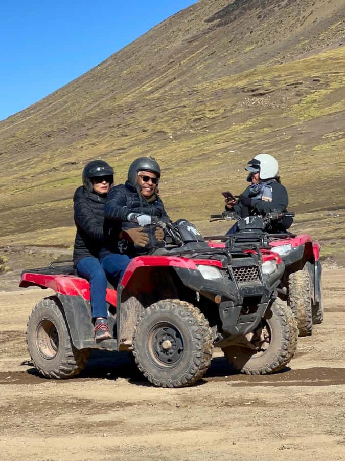 Cusco: Rainbow Mountain ATV Tour with Breakfast & Lunch - The final 10-minute walk to the Rainbow Mountain viewpoint