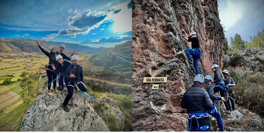 Cusco: Via Ferrata, Skybike, and Rappel Adventure - From Cusco’s fountain to Cachimayo’s rock face