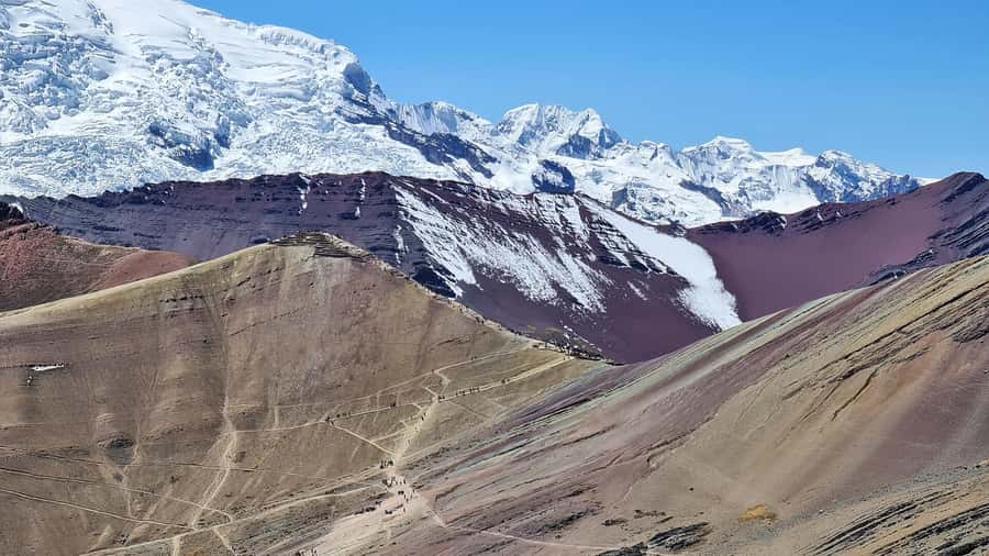 Cuzco: Rainbow Mountain Excursion - Rainbow Mountain from several viewpoints