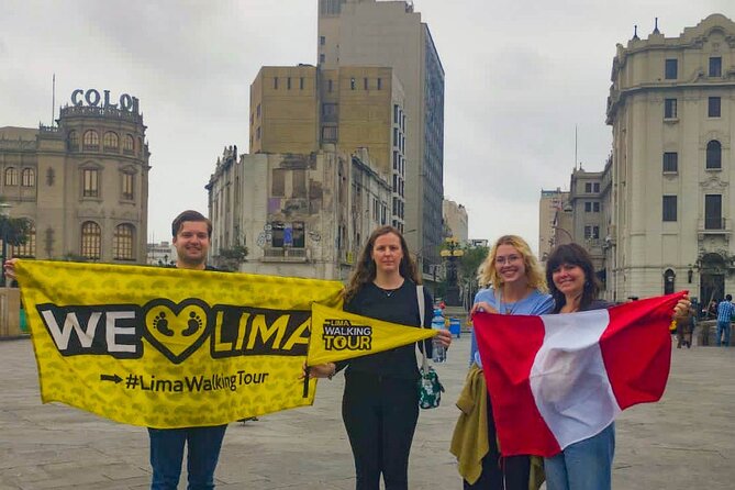 Essential Lima: Half-Day Tour with Catacombs & Pick-Up - Plaza de Armas gives you the grand view