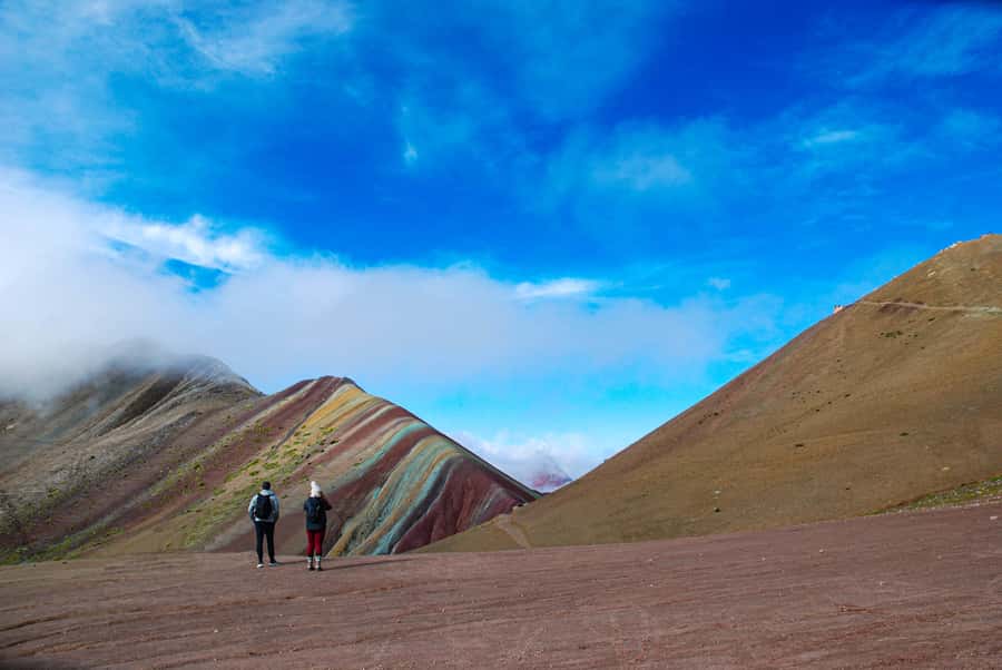 Excursion: Rainbow Mountain and Ausangate 7 Lagoons 2 days - Pacchanta after sunset and a night near the springs