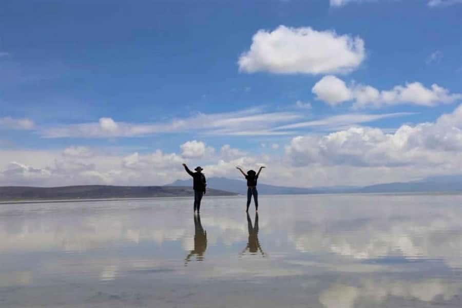 Excursion Salinas Lagoon and National - Seeing Saltpeter Production Behind PichuPichu