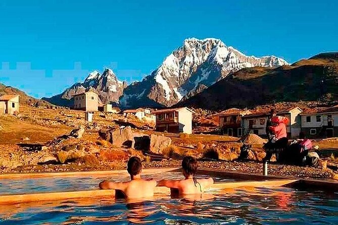 Excursion to Ausangate & 7 lakes with Coca Ceremony |Private| - Pacchanta hot springs after the hike