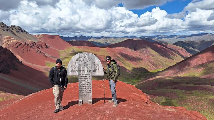 excursion to colorful mountain & red valley viewpoint cusco - How difficult is Rainbow Mountain?