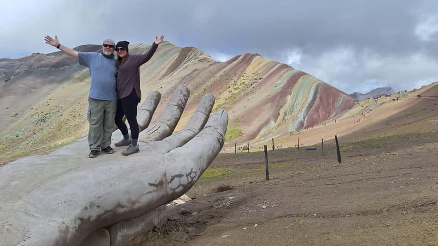 excursion to colorful mountain & red valley viewpoint cusco - Transport, meals, and the value of $31
