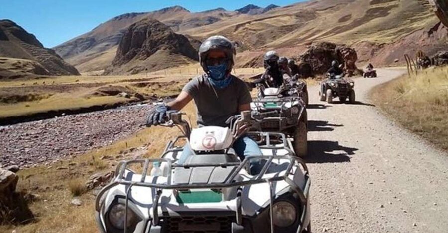 Excursion to Rainbow Mountain in ATV. - Time at Rainbow Mountain