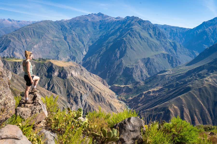 From Arequipa: 2-Day Colca Canyon Trekking Tour - The 4:30 a.m. climb out of the canyon