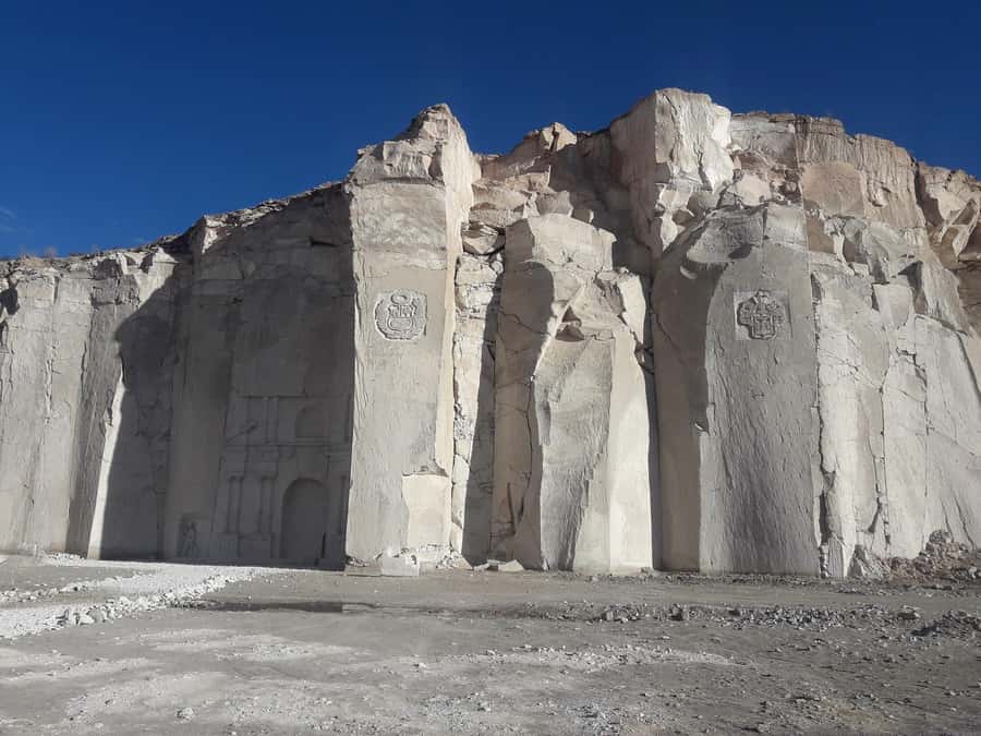 From Arequipa: Sillar Route Trek - The early viewpoint and the road out of town