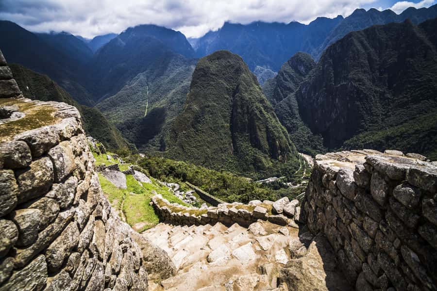 From Cusco: 2-Day Inca Trail to Machu Picchu - The early climb from Aguas Calientes