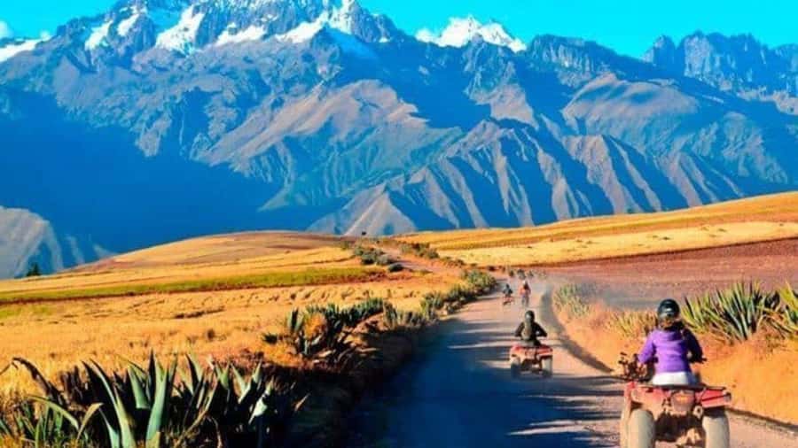 from Cusco: Atv Tour Maras, Moray, and Salt Mines - Getting picked up in central Cusco