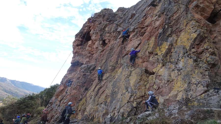 From Cusco: Balcony of the Devil Rock Climbing - A 20-minute equipment briefing before the climb