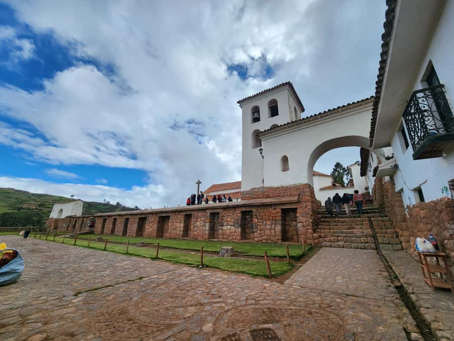 From Cusco: Chinchero, Moray, Maras, Ollantaytambo and Pisaq - Maras turns natural salt water into thousands of pools