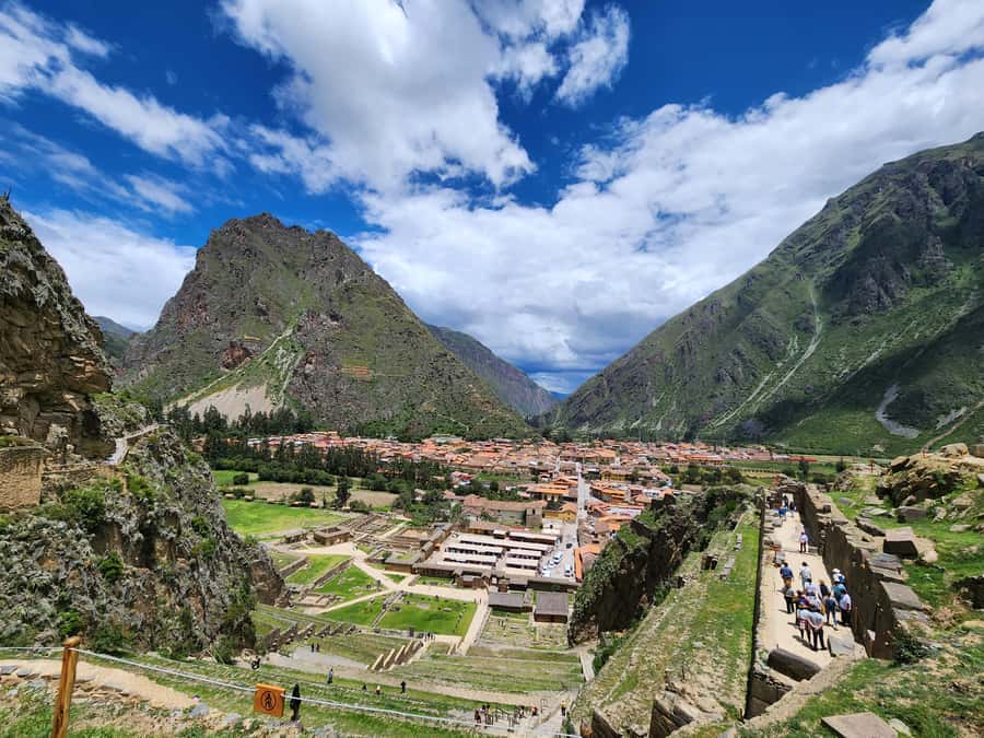 From Cusco: Chinchero, Moray, Maras, Ollantaytambo and Pisaq - Ollantaytambo is the day’s architectural highlight