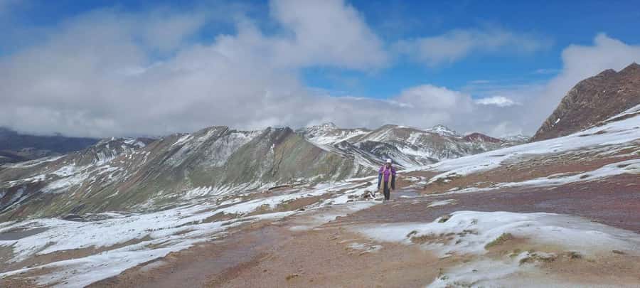 From Cusco: Full day Palcoyo Rainbow Mountain Tour - The two-hour Palcoyo walking circuit