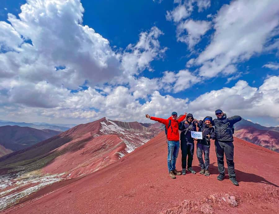 From Cusco: Full Day Rainbow Mountain + Red Valley | PRIVATE - Breakfast in Cusipata