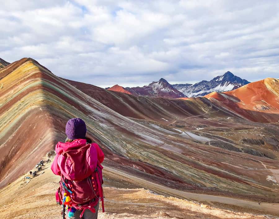 From Cusco: Full Day Rainbow Mountain + Red Valley | PRIVATE - The early road to Cusipata