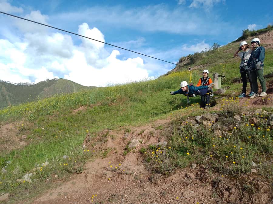 From Cusco: Half-Day Zip Line Adventure - The fourth cable aims for the biggest view