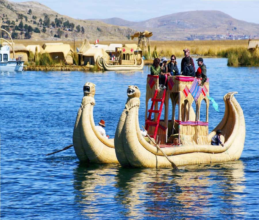 From Cusco: Lake Titicaca with a visit to Uros and Taquile - Andahuaylillas, where church art meets the Andes