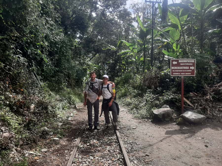 From Cusco: Machu Picchu by Car 2D/1N - Walking beside the railway to Aguas Calientes