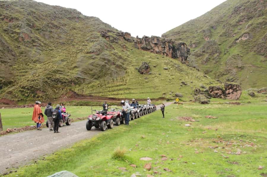 From Cusco: Mountain of colors and red valley on ATVs - What the $68 price really covers