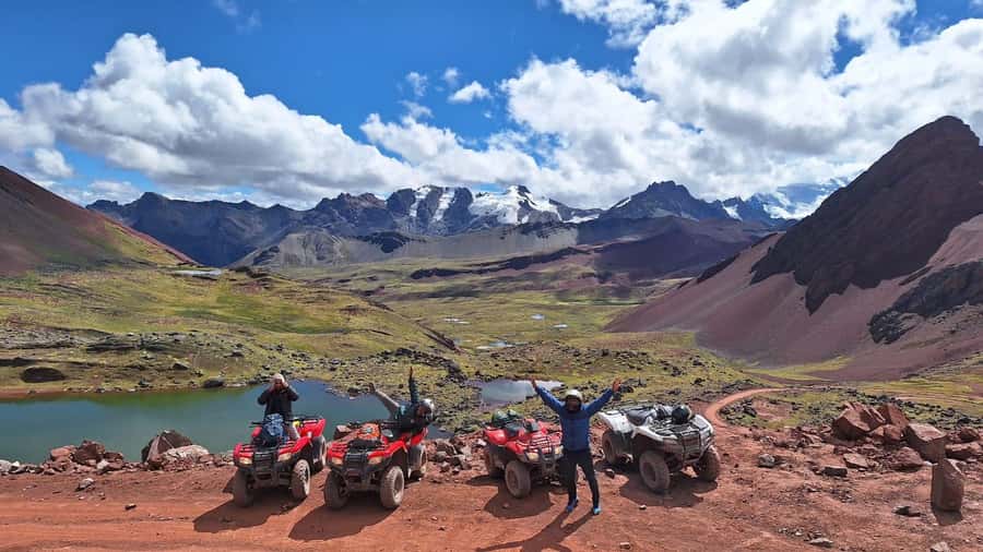 From Cusco: Mountain of colors and red valley on ATVs - Why the Red Valley makes the ATV worthwhile