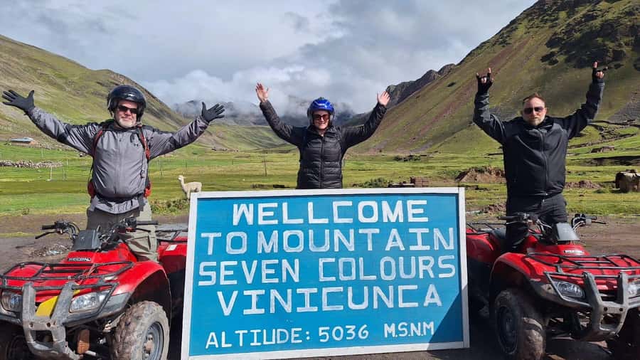 From Cusco: Mountain of colors and red valley on ATVs - The walk toward Rainbow Mountain